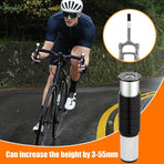 Stem Extender - Professional Stem Extender - Bicycle Handlebar Riser - Bicycle Handlebar Riser - Comfortable Cycling - Sturdy - Non-deformable - Comfort - Stability Performance - Ideal for Everyday Cyclists / Cycling Enthusiasts - Black