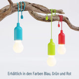 Camping lamp - pull light - Camping - Creative LED Tent Lamp - Portable Camping Lamp - Camplamp - Tent Lighting - Lights - Bright - IPX4 Waterproof - for Outdoor /fishing /Travel /camping /party decoration - Halloween - Christmas - green - Front View