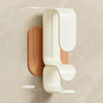 Towel Hook - 4 Pieces - Coat Hook - Hanging Hooks - Small Towel Hooks - Washbasin Hook - Towel Hooks - Hook - Wall Hanging Hook - Waterproof Hooks for Kitchen and Bathroom - Self-Adhesive - Multifunctional Hook - For Windows, Glass, Bathroom, Kitchen