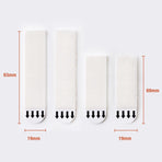 Strong Self-Adhesive Double-Sided Velcro - 24-Pair - Self-Adhesive Hook - Photo Frame - Photo Frame Hooks - Self-Adhesive Velcro - Hanging Hook - Wall Mount - Wall Hooks - Picture Hooks - Self-Adhesive Strips for Frame Hanging on the Wall