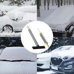 Ice Scraper - Ice Scraper For Car - Stone Tire Pick - Snow Blower - Ice Scraper With Handle - Window Scraper - Car Accessories - Scraper - For Defrosting, Removing Water And Removing Ice - 2 Pieces