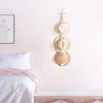 Hat Rack - Cap Rack - Adjustable Coat Rack - Hat Rack - Hat Hanger - Cap Rack Storage System - Macrame Wall Hat Rack - Handwoven Decorative Wide Brim Cap Holder - 2 Pieces