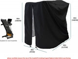 Waterproof Treadmill Cover - Treadmill Protective Cover - With Storage Bag - Weatherproof - 117 x 97 x 168 CM - Treadmill Cover - Treadmill Cover With Zipper - Foldable Treadmill Cover - Oxford Fabric - Not Easy to Tear