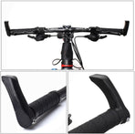 Bicycle Handlebars - 1 pair Assistant Handlebars - Professional Anti-slip Handlebars - Ergonomic Handlebar Set - Sturdy Bikegrips - Easy to mount - Lightweight - Universal - Ideal for Bicycles / Scooters / Everyday cyclists / Cycling enthusiasts