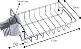 Sink Organizer - Countertop Organizer - Dishcloth Holder - Countertop Organizer - Kitchen Organizers - Storage and Organization - Dish Brush and Sponge Holder for Sink - Kitchen Faucet - Soap Holder - Drying Rack - Bathroom - Countertop Storage Rack - Sta - 45-Degree Angle