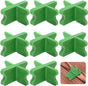 8 pieces - ABS deck spacers - 1/16", 1/8", 3/16", 1/4" - green deck spacers - for pressure-treated composite decks