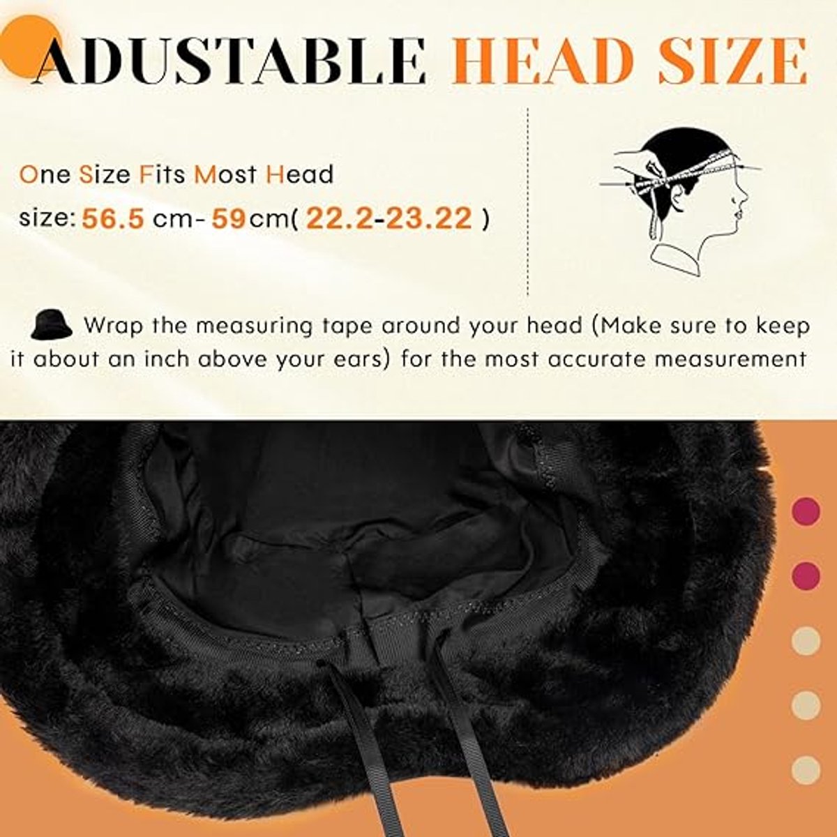 Winter hat - Hat - bucket hat - Women's beanie - Fisherman's hat - women's bucket hat - Winter Bucket Hat For Women - Winter hat - Warm hats - Winter fisherman's hat - Fluffy - Winter - Fashion - unisex - Black