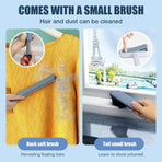 Pet Hair Remover 4 in 1 - 45x18cm - Reusable - Long handle