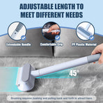 Pet Hair Remover 4 in 1 - 45x18cm - Reusable - Long handle