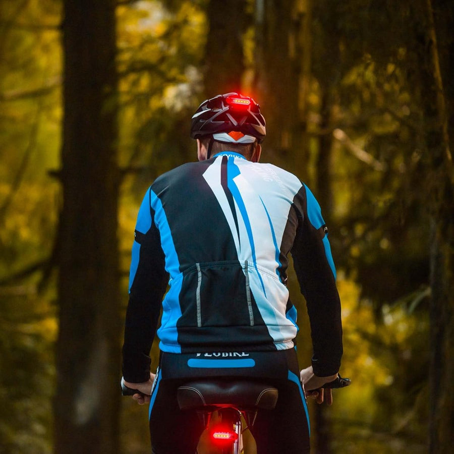 2-Piece Bicycle Light - Bicycle Rear Light - Bicycle Rear Lights - Front Light & Rear Light - USB Rechargeable Bicycle Lighting - LED Bicycle Light - Bicycle Lights - Drop-Resistant & Waterproof - Bicycle Light Suitable For Any Bike - for Night Riding - R
