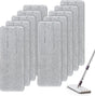 Mop Pad Refills - 10 Pieces - Mop Refill - Mops - Wet and Dry for Home Cleaning - Viscose Mop - Microfiber Mop Cloth - Scratch Anet - Washable Microfiber Mop Pads - Replacement Cloth - Flat Mop Pad - Floor Wiper