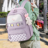 Backpack - Waterproof backpack for girls - laptop sleeve - Rucksack - laptop bag - Girl's Backpack - School backpack - lightweight school bag - School bag - Large capacity backpacks for Girls and Boys - Teenagers - Bookbag - School backpacks - Purple