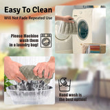 5-Piece Toilet Seat Cover - Toilet Seat Cover - Soft Toilet Seat - Toilet Cover - Toilet Seat Cover - WC Seat Cover - Universal Toilet Seat Cover - toilet seat cover - Reusable - Universal Fit - For Most Toilet Seats - White - Top-Down View
