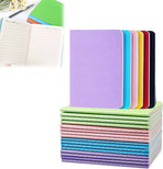 notebooks - 22 pieces - Notebook - Lined A6 size notebooks - Lined school notebook - Lined paper - A6 size - 60 pages - Lined
