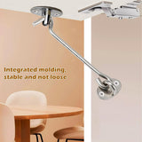 pieces - Wind hook - 6 inch - Wind hooks - Door hinges - Door bolt - Hinge - barn door hook - hook and eye bolt - cabin hooks and eye bolt - swivel window hook - door hooks - lock - for sliding door, bedroom, bathroom - 150*39 mm - silver