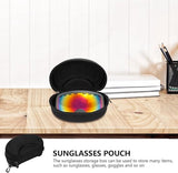 Ski goggles case - Sunglasses case - Glasses case - Glasses case - Ski goggles storage case - ski goggles protective cover - storage box - protective cover - with hook - for ski goggles, sunglasses, sports glasses, sunglasses and reading glasses - 20*12*1