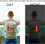 12 pieces - Reflective hangers - Reflective strips - Backpack hangers - children's school bag hanger - keychain - safety warning hanger - suitable for cycling, walking and running - 15 cm