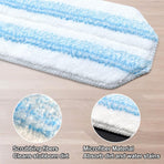 4 pack - Suitable for Vileda H2Pro Flatmop Replacement - Suitable for OCedar H2pro flatmop - For hard floors - mop head replacement - replacement microfiber mop heads - Machine washable - Reusable pad replacement - for deep cleaning