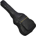 Classic guitar case - Acoustic guitar case - Backpack with exterior pocket and handles - Guitar backpack - Guitar case - Padded - Waterproof - For electric guitars - Black