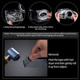 Heavy Duty Double-Sided Tape - 3m x 5mm x 1mm - Nano Tape - Extra Strong Double-Sided Tape - Mounting Tape - Multifunctional Tape - Transparent Reusable Tape - Transparent Tape - Top-Down View