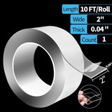 Heavy Duty Double-Sided Tape - 3m x 5mm x 1mm - Nano Tape - Extra Strong Double-Sided Tape - Mounting Tape - Multifunctional Tape - Transparent Reusable Tape - Transparent Tape
