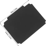 12 pieces - Labels - basket labels with clip - removable storage rack labels - chalkboard label - label holders - clip-on labels - shelf labels - PVC label - reusable - for bins, baskets, boxes - 9*7 cm - black