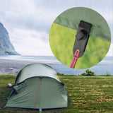 10 pieces - 2.6*8.3*3 cm - tent clips - tarp clips - clips for outdoor awnings - clips for sun sails - clips for tent tarpaulins - awning accessories - black - Front View