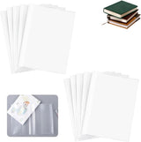 Book Sleeve - 10 pieces transparent A4 notebook cover - book cover - Book Sleeve - A4 book cover - Book Sleeve - Insert folders - paper book protector - transparent notebook cover - transparent notebook cover - Transparent