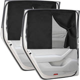 2 pieces - 71*47 cm - car sunshades - universal magnetic car sunshades - for windows - double-layer car sunshade covers - blackout car curtains - for privacy - blocking UV radiation and heat - with 10 magnets - black