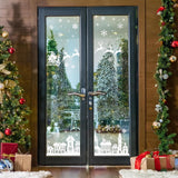 Christmas window stickers - 9 pieces - Window Decoration Stickers - Window Decoration Christmas - Christmas Decoration - Christmas Stickers - Window Stickers - Indoor Christmas Decoration - Reusable - Window Decoration - PVC - Christmas static window stic