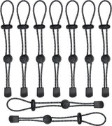 Backpack - trekking pole holders - straps - elastic cord - hiking cord - pole attachment buckle - adjustable trekking poles - for camping, hiking, mountaineering, tactical bag accessories - 10 pieces