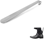 Shoehorn - Shoe puller - 30 cm - shoehorns - shoe spoon - stainless steel shoehorn - durable and strong - long shoehorn - width 1.2 mm - silver
