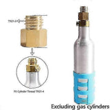 Quooker Cube Soda CO2 Gas Converter Adapter TR21-4 to TR21-3 - Top-Down View