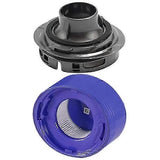 Motor Rear Cover Filter Kit Compatible with V7 V8 Vacuum Cleaner - Side View