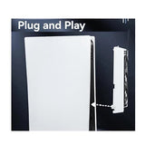 Cooling Fan for PS5 with Quieter Fan LED Light and USB3.0 Hubs - 45-Degree Angle