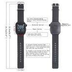 Portable Metronome Smart Adjustable Vibrating Bracelet Musical Instrument Metronome