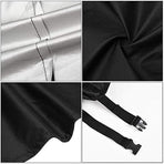 Folding Bed Cover - 99 x 38 x 114 cm - Dustproof Folding Bed Cover - Waterproof Protector - Multifunctional Cover - for 38" Single Folding Bed - Universal - 210D Oxford Cloth - Black