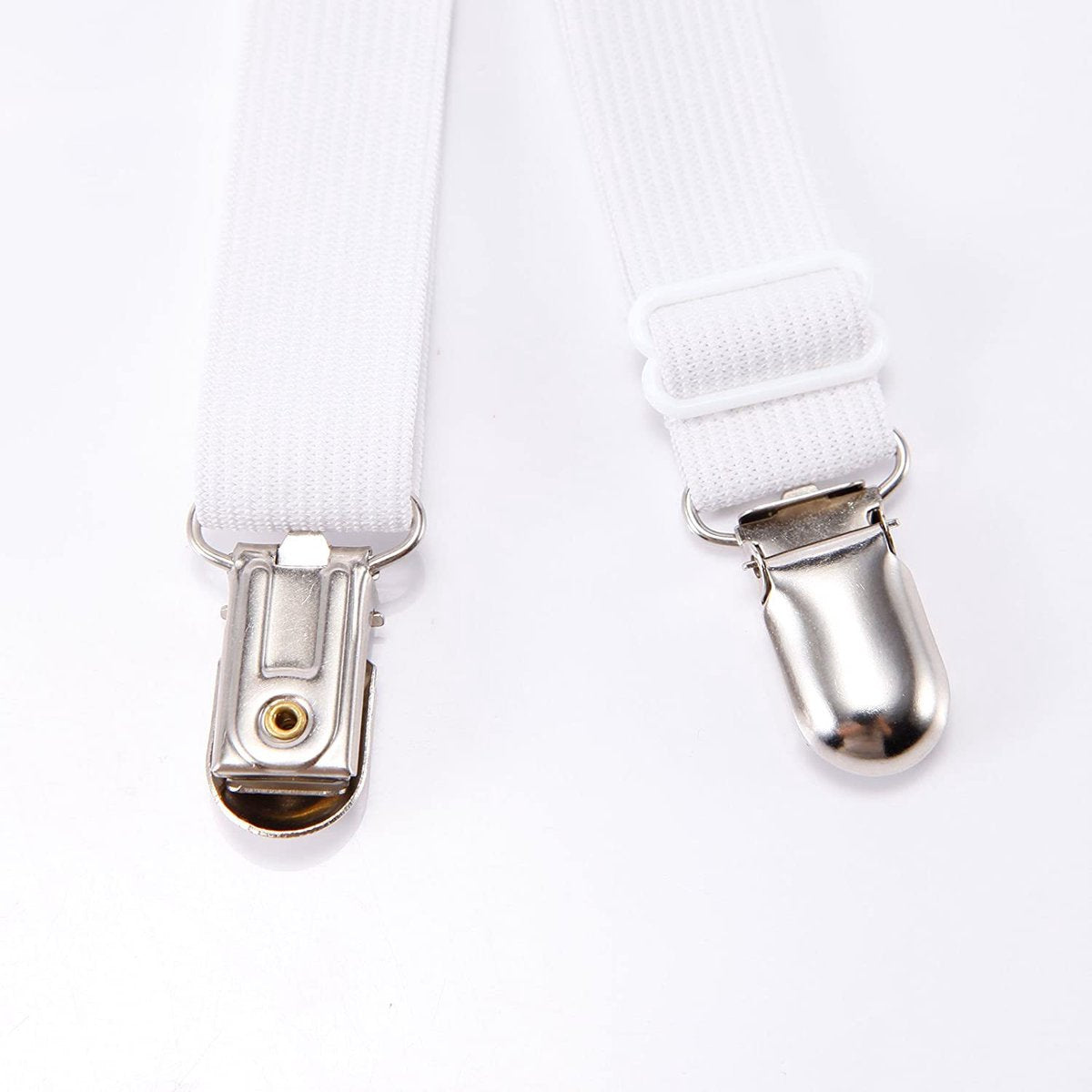 4 pieces - 70-230 cm Sheet tensioners - Sheet clips - Duvet tensioners - Duvet clamps - Bed sheet clamp - Sheet braces - Elastic fitted sheet tensioners - Adjustable - for sheets, ironing board, mattress or sofa