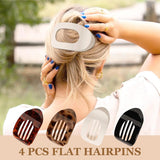 Hair elastic - 4 pieces - Hair accessories - 4 colors - - Side View