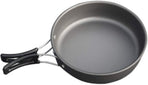 3 pieces - Cooking set - Camping Cooking set - Cookware - Camping Pan Set - Camping Cookware Kit - Kitchenware set - saucepan, pan, teapot - for 2-3 persons - for Outdoor Picnic Camping Hiking - Foldable - aluminum
