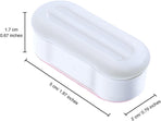 Toilet Seat Buffers - 8 Pieces - Toilet Seat Buffers - Extend Bidet Life - Toilet Seat Buffers - Silent and Soft Closing - Protect Toilet Seat - White - Self-adhesive - TPE, ABS and Plastic