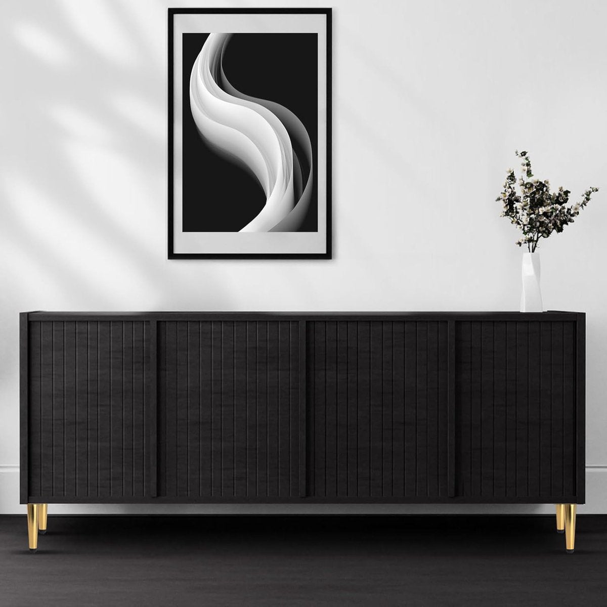 Furniture legs - 4 pieces - 15 cm - Table legs - Furniture leg - Sofa leg - Furniture legs - Cabinet legs - Furniture leg fittings - Gold - Metal - For cabinet, sofa and table