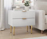 Furniture legs - 4 pieces - 15 cm - Table legs - Furniture leg - Sofa leg - Furniture legs - Cabinet legs - Furniture leg fittings - Gold - Metal - For cabinet, sofa and table - Side View