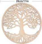 wall decoration - wall decoration - Tree of Life - Tree of Life wall decoration - 28cm*0.5cm - wooden