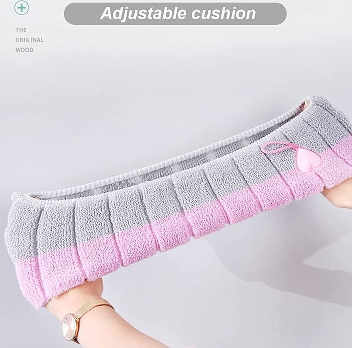 4 Pieces - Toilet Seat Cover - Universal Toilet Seat Cover - Toilet Seat Cover - Seat Cover - Polyester - Beige, Pink, Green, Blue - 35*35cm