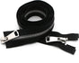 Zipper - Pack of 2 - Two-way zipper - Double slider - Divisible - Silver teeth - Black, silver - No. 5 70 cm - For jackets and coats