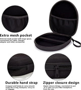 Headphone Case - Hard Protective Case - On-ear / Over-ear - For most brands / Bluetooth / HIFI / Wired headphones / Gaming headset - Headphone Case - Protective Case - Carrying Bag - Waterproof - Shockproof - Earphones Storage Case - High quality! - Rear View