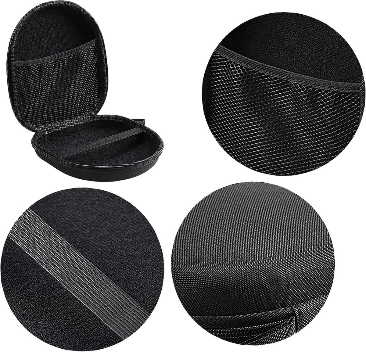 Headphone Case - Hard Protective Case - On-ear / Over-ear - For most brands / Bluetooth / HIFI / Wired headphones / Gaming headset - Headphone Case - Protective Case - Carrying Bag - Waterproof - Shockproof - Earphones Storage Case - High quality!