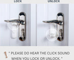 2 Pieces - Door lock - Door handle locks for childproof & pet-proof - Door handle locks for toddlers - Baby safety locks for toddlers