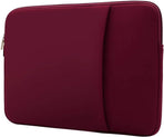 Laptop sleeve - 13 inch - 2-piece - Laptop bag - Suitable for 13 inch laptop - with extra case - Red